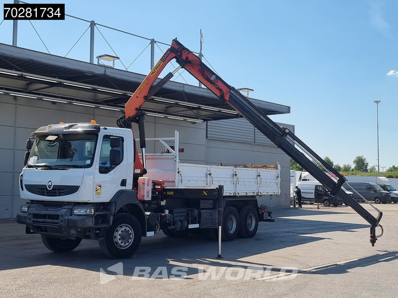 Renault Kerax 370 6X4 Palfinger PK16502 Kran Crane Big-Axle Steel suspension Euro 4 - Sklápěč, Auto s hydraulickou rukou: obrázek 5 Renault Kerax 370 6X4 Palfinger PK16502 Kran Crane Big-Axle Steel suspension Euro 4 - Sklápěč, Auto s hydraulickou rukou: obrázek 5