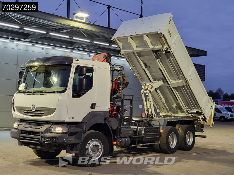 Sklápěč, Auto s hydraulickou rukou Renault Kerax 370 Kerax 6X4 Fassi F150AXS.22 Crane 10m3 2-side tipper Big-Axle Steelsuspension Manual: obrázek 8 Sklápěč, Auto s hydraulickou rukou Renault Kerax 370 Kerax 6X4 Fassi F150AXS.22 Crane 10m3 2-side tipper Big-Axle Steelsuspension Manual: obrázek 8