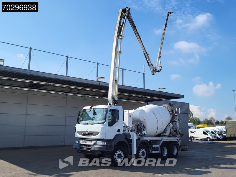 Renault Kerax 410 8X4 Mecbo PUMI 24 Mtr 7m3 mixer Automatic Euro 4 - Autočerpadlo: obrázek 3 Renault Kerax 410 8X4 Mecbo PUMI 24 Mtr 7m3 mixer Automatic Euro 4 - Autočerpadlo: obrázek 3