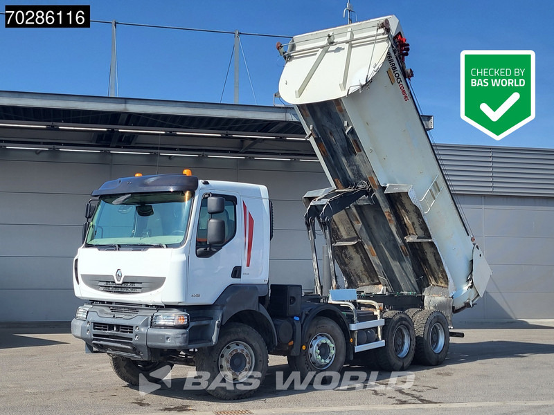 Renault Kerax 430 8X4 16m3 tipper Retarder Big-Axle steel suspension automatic Euro 5 - Sklápěč: obrázek 1 Renault Kerax 430 8X4 16m3 tipper Retarder Big-Axle steel suspension automatic Euro 5 - Sklápěč: obrázek 1