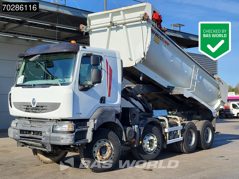 Renault Kerax 430 8X4 16m3 tipper Retarder Big-Axle steel suspension automatic Euro 5 - Sklápěč: obrázek 1 Renault Kerax 430 8X4 16m3 tipper Retarder Big-Axle steel suspension automatic Euro 5 - Sklápěč: obrázek 1