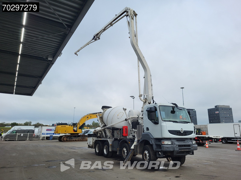 Renault Kerax 8X4 Mecbo M3-23/100-BZ Pomp+Mixer Big-Axle Steelsuspension Euro 5 - Autodomíchávač: obrázek 3 Renault Kerax 8X4 Mecbo M3-23/100-BZ Pomp+Mixer Big-Axle Steelsuspension Euro 5 - Autodomíchávač: obrázek 3