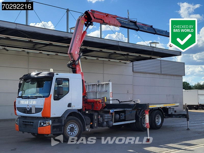 Renault Premium 370 6X2 Fassi F330B.23 Kran Crane Manual Big-Axle Lift-Axle Euro 4 - Nákladní automobil valníkový/ Plošinový, Auto s hydraulickou rukou: obrázek 1 Renault Premium 370 6X2 Fassi F330B.23 Kran Crane Manual Big-Axle Lift-Axle Euro 4 - Nákladní automobil valníkový/ Plošinový, Auto s hydraulickou rukou: obrázek 1