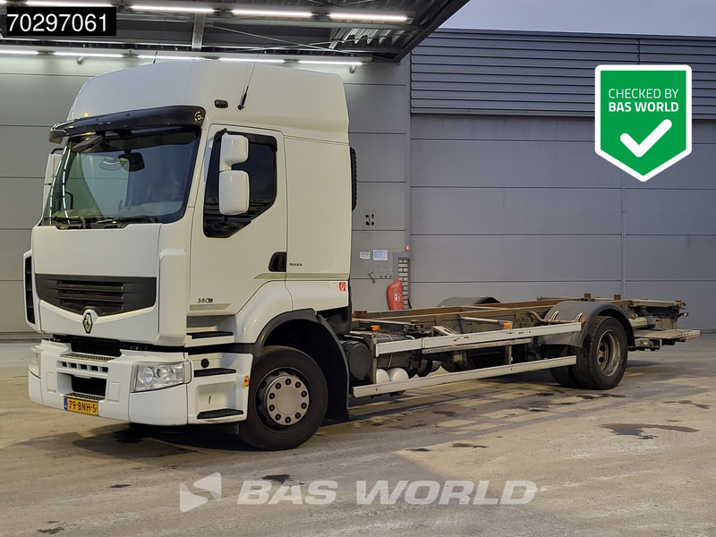 Renault Premium 380 4X2 BDF 2000kg Ladebordwand Automatic Retarder EEV - Kontejnérový podvozek/ Výměnná nástavba: obrázek 1 Renault Premium 380 4X2 BDF 2000kg Ladebordwand Automatic Retarder EEV - Kontejnérový podvozek/ Výměnná nástavba: obrázek 1