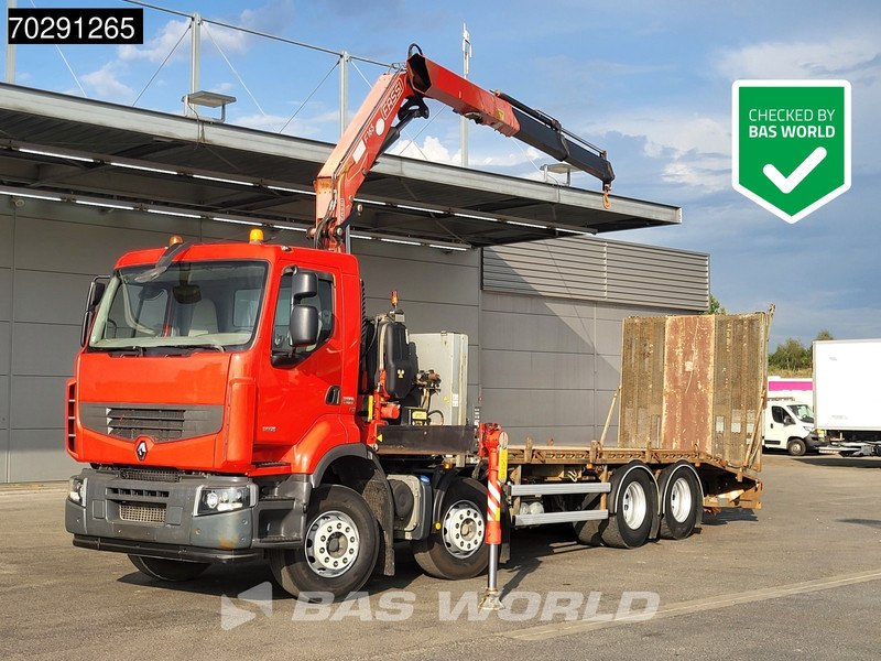 Renault Premium 380 8X4 Fassi F165A.2.22 Crane Kran Hydraulic Ramp Lift-Axle Euro 5 - Nákladní automobil valníkový/ Plošinový, Auto s hydraulickou rukou: obrázek 1 Renault Premium 380 8X4 Fassi F165A.2.22 Crane Kran Hydraulic Ramp Lift-Axle Euro 5 - Nákladní automobil valníkový/ Plošinový, Auto s hydraulickou rukou: obrázek 1