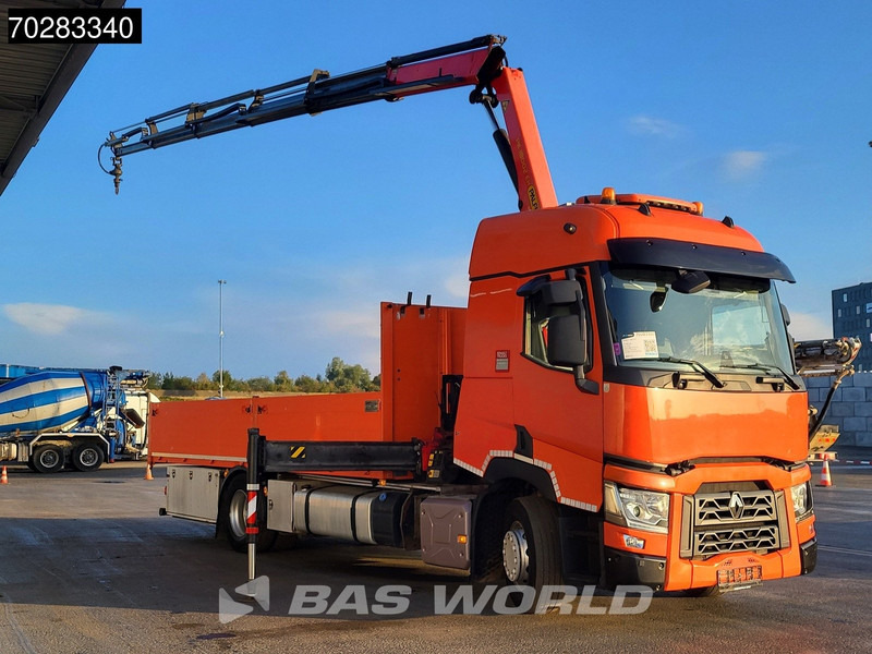 Renault T 380 4X2 Palfinger PK18002-EH Kran Crane Retarder Standklima Euro 6 - Nákladní automobil valníkový/ Plošinový, Auto s hydraulickou rukou: obrázek 3 Renault T 380 4X2 Palfinger PK18002-EH Kran Crane Retarder Standklima Euro 6 - Nákladní automobil valníkový/ Plošinový, Auto s hydraulickou rukou: obrázek 3
