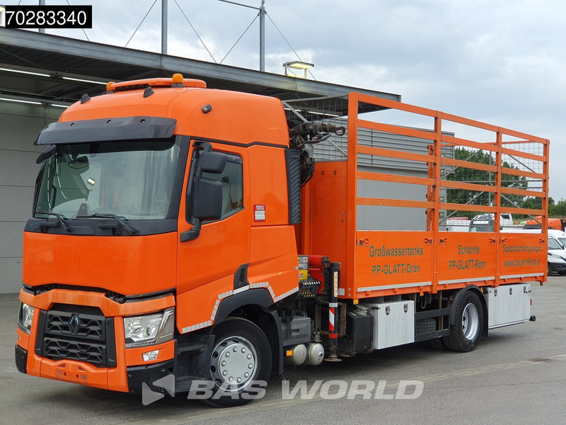 Renault T 380 4X2 Palfinger PK18002-EH Kran Crane Retarder Standklima Euro 6 - Nákladní automobil valníkový/ Plošinový, Auto s hydraulickou rukou: obrázek 2 Renault T 380 4X2 Palfinger PK18002-EH Kran Crane Retarder Standklima Euro 6 - Nákladní automobil valníkový/ Plošinový, Auto s hydraulickou rukou: obrázek 2