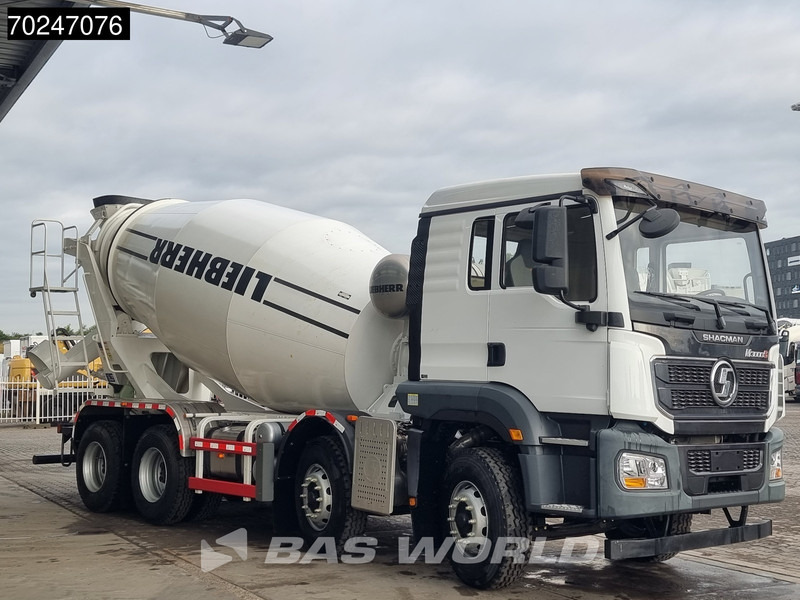 SHACMAN 8x4 EURO 6 8X4 NEW! 8m3 Liebherr Mixer Big-Axle Steel Suspension - Autodomíchávač: obrázek 3 SHACMAN 8x4 EURO 6 8X4 NEW! 8m3 Liebherr Mixer Big-Axle Steel Suspension - Autodomíchávač: obrázek 3