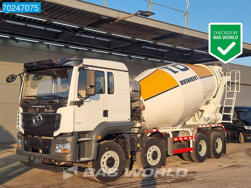 SHACMAN M3000 S 8X4 NEW! 8m3 Liebherr Mixer Big-Axle Steelsuspension - Autodomíchávač: obrázek 1 SHACMAN M3000 S 8X4 NEW! 8m3 Liebherr Mixer Big-Axle Steelsuspension - Autodomíchávač: obrázek 1