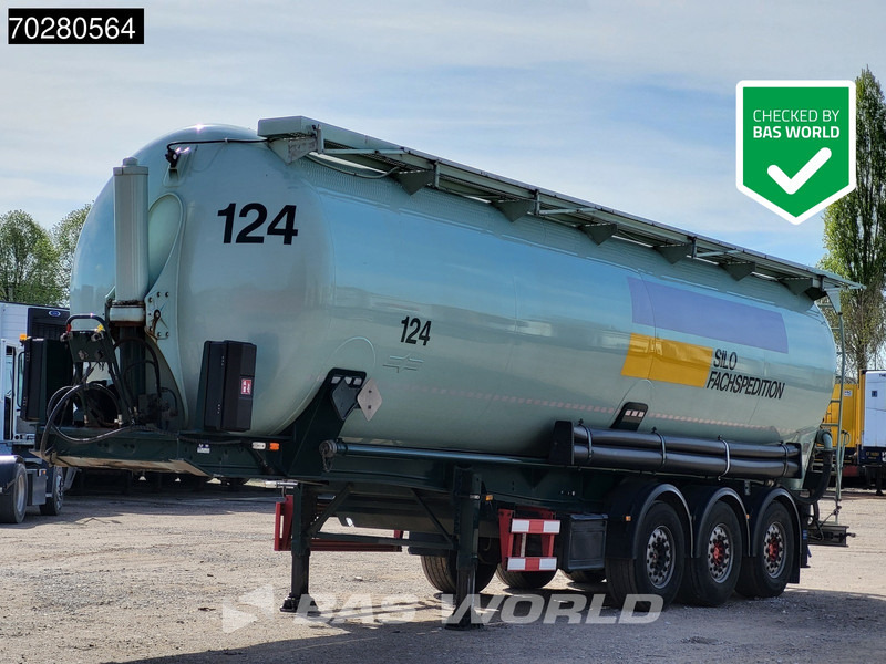 SPITZER SK2753CALGGVS 3 axles ADR 55m3 1 Comp. Gefahrgut KIP-Silo - Cisternový návěs: obrázek 1 SPITZER SK2753CALGGVS 3 axles ADR 55m3 1 Comp. Gefahrgut KIP-Silo - Cisternový návěs: obrázek 1