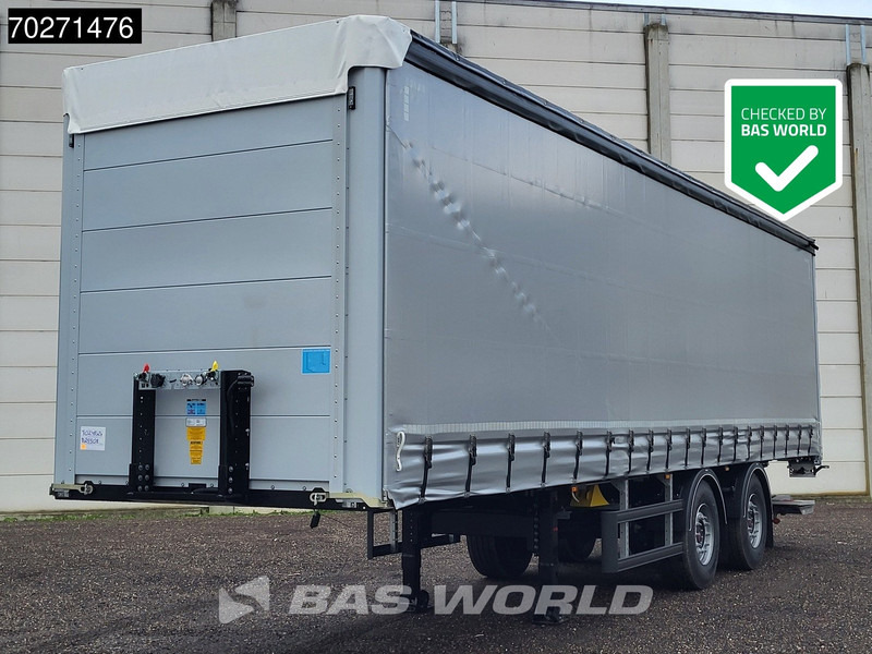 SYSTEM TRAILERS LPRS18 NEW Tailgate Lenkachse Hartholz-Bodenn - Plachtový návěs: obrázek 1 SYSTEM TRAILERS LPRS18 NEW Tailgate Lenkachse Hartholz-Bodenn - Plachtový návěs: obrázek 1