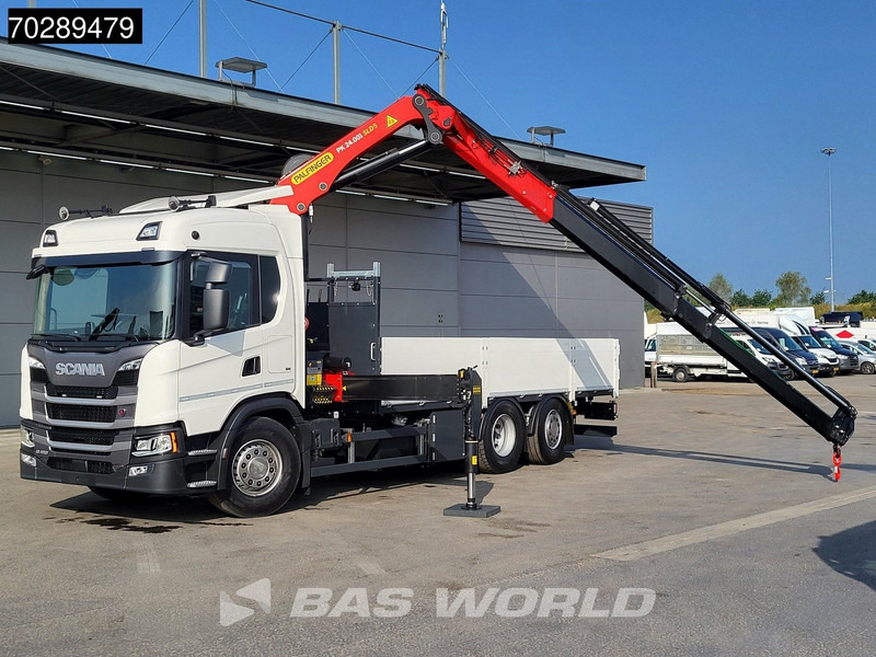 Scania G410 6X2 New! Palfinger PK24.001 SLD 5 Crane Kran Retarder Lift+Steering Axle LED ACC - Nákladní automobil valníkový/ Plošinový, Auto s hydraulickou rukou: obrázek 3 Scania G410 6X2 New! Palfinger PK24.001 SLD 5 Crane Kran Retarder Lift+Steering Axle LED ACC - Nákladní automobil valníkový/ Plošinový, Auto s hydraulickou rukou: obrázek 3