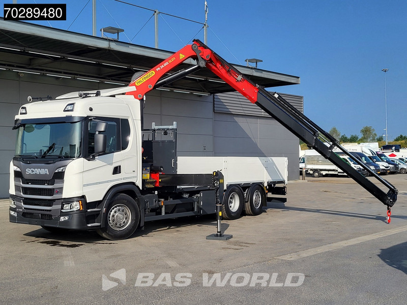 Scania G410 6X2 New! Palfinger PK24.001 SLD 5 Crane Kran Retarder Lift+Steering Axle LED ACC - Nákladní automobil valníkový/ Plošinový, Auto s hydraulickou rukou: obrázek 3 Scania G410 6X2 New! Palfinger PK24.001 SLD 5 Crane Kran Retarder Lift+Steering Axle LED ACC - Nákladní automobil valníkový/ Plošinový, Auto s hydraulickou rukou: obrázek 3