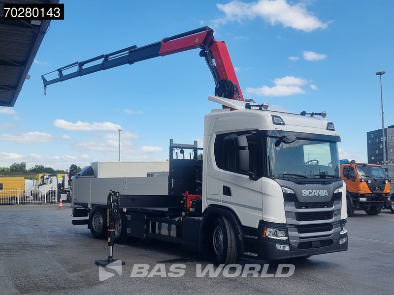 Scania G410 6X2 Palfinger PK24.001 SLD 5 Kran Crane Retarder Lift+Lenkachse Euro 6 - Nákladní automobil valníkový/ Plošinový, Auto s hydraulickou rukou: obrázek 3 Scania G410 6X2 Palfinger PK24.001 SLD 5 Kran Crane Retarder Lift+Lenkachse Euro 6 - Nákladní automobil valníkový/ Plošinový, Auto s hydraulickou rukou: obrázek 3