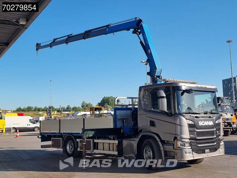 Scania P280 4X2 HMF 1420K-RC Kran Crane Automatic Euro 6 - Nákladní automobil valníkový/ Plošinový, Auto s hydraulickou rukou: obrázek 3 Scania P280 4X2 HMF 1420K-RC Kran Crane Automatic Euro 6 - Nákladní automobil valníkový/ Plošinový, Auto s hydraulickou rukou: obrázek 3