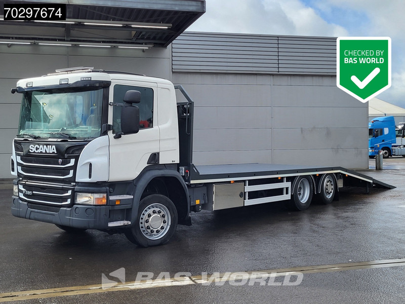 Scania P320 P 6X2 Machine transporter Winch Lift+Steering Axle Euro 6 - Přepravník automobilů: obrázek 1 Scania P320 P 6X2 Machine transporter Winch Lift+Steering Axle Euro 6 - Přepravník automobilů: obrázek 1