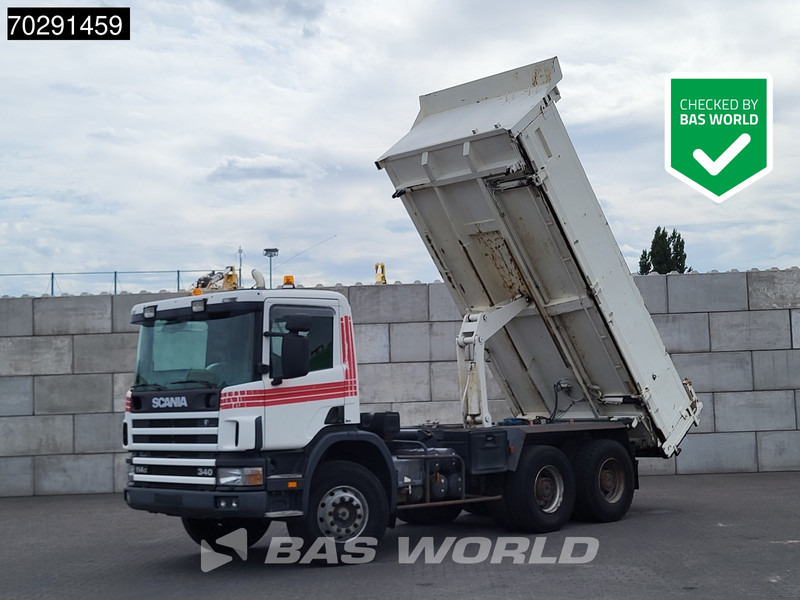 Scania P340 6X4 11m3 Bennes-Jocquin Tipper Big-Axle Steelsuspension Manual Euro 3 - Sklápěč: obrázek 1 Scania P340 6X4 11m3 Bennes-Jocquin Tipper Big-Axle Steelsuspension Manual Euro 3 - Sklápěč: obrázek 1