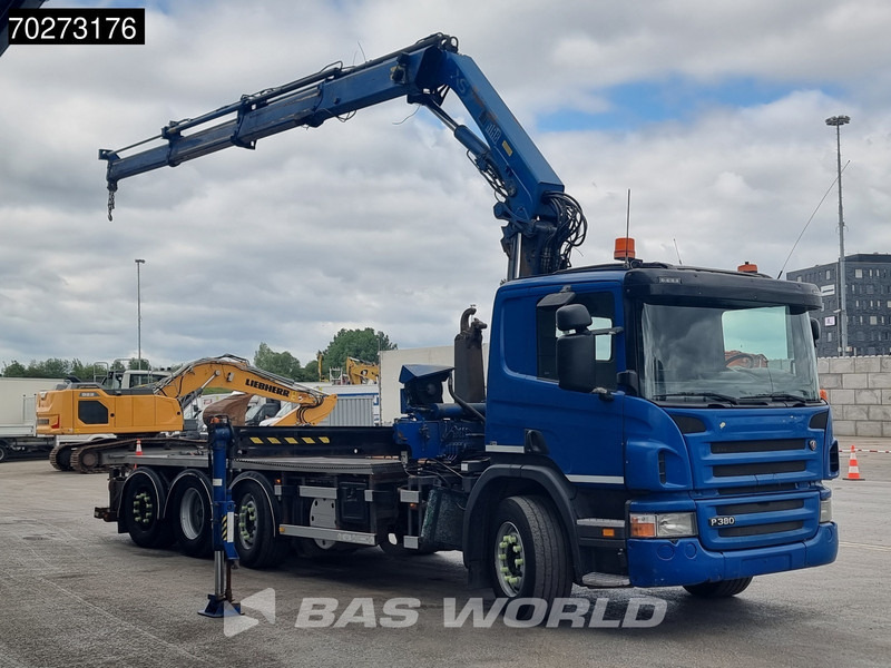 Scania P380 8X2 Hiab 211 EP-3 HIPRO Kran VDL S-20-6200 Lift-Lenkachse Euro 5 - Hákový nosič kontejnerů, Auto s hydraulickou rukou: obrázek 3 Scania P380 8X2 Hiab 211 EP-3 HIPRO Kran VDL S-20-6200 Lift-Lenkachse Euro 5 - Hákový nosič kontejnerů, Auto s hydraulickou rukou: obrázek 3