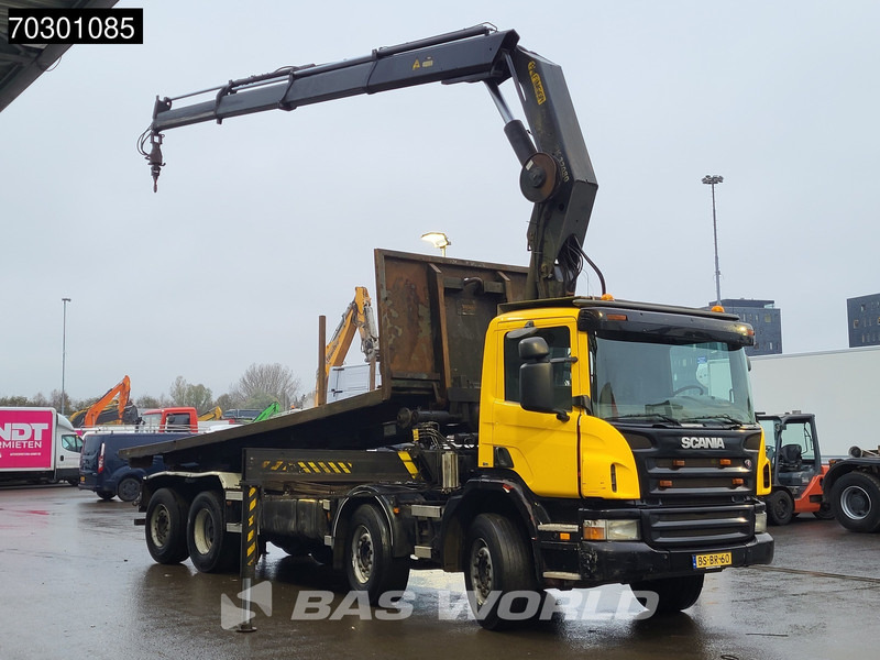 Scania P380 8X2 Palfinger PK32080 Crane Kran cable system Automatic Euro 3 - Nákladní auto - kabelový systém, Auto s hydraulickou rukou: obrázek 3 Scania P380 8X2 Palfinger PK32080 Crane Kran cable system Automatic Euro 3 - Nákladní auto - kabelový systém, Auto s hydraulickou rukou: obrázek 3
