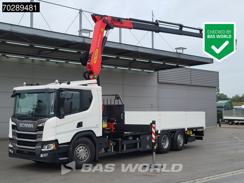 Scania P410 6X2 NEW! Palfinger PK24-001 SLD 5 Kran Crane Retarder Lift+steering axle - Nákladní automobil valníkový/ Plošinový, Auto s hydraulickou rukou: obrázek 1 Scania P410 6X2 NEW! Palfinger PK24-001 SLD 5 Kran Crane Retarder Lift+steering axle - Nákladní automobil valníkový/ Plošinový, Auto s hydraulickou rukou: obrázek 1