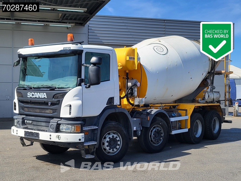 Scania P410 8X4 9m3 Liebherr mixer 3-Pedals Steering axle Big-Axle Euro 6 - Autodomíchávač: obrázek 1 Scania P410 8X4 9m3 Liebherr mixer 3-Pedals Steering axle Big-Axle Euro 6 - Autodomíchávač: obrázek 1