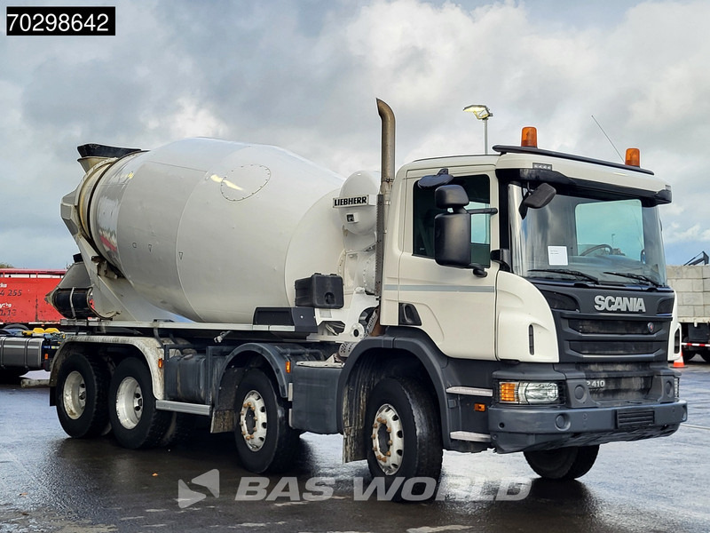 Scania P410 8X4 9m3 Liebherr mixer Automatic Steelsuspension Euro 6 - Autodomíchávač: obrázek 3 Scania P410 8X4 9m3 Liebherr mixer Automatic Steelsuspension Euro 6 - Autodomíchávač: obrázek 3