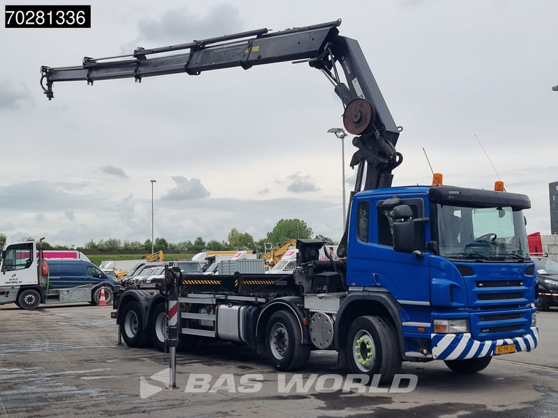 Scania P420 8X2 NL-Truck Hiab 377EP-4 Hipro Kran + Transcom TRC28S Euro 5 - Hákový nosič kontejnerů, Auto s hydraulickou rukou: obrázek 3 Scania P420 8X2 NL-Truck Hiab 377EP-4 Hipro Kran + Transcom TRC28S Euro 5 - Hákový nosič kontejnerů, Auto s hydraulickou rukou: obrázek 3