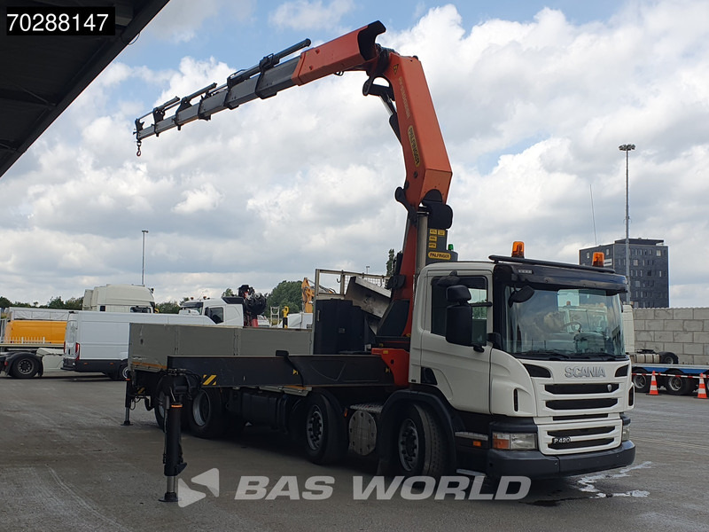 Scania P420 8X4 Palfinger PK 53002-SH Crane Lift+steering Manual Big-Axle Euro 5 - Nákladní automobil valníkový/ Plošinový, Auto s hydraulickou rukou: obrázek 3 Scania P420 8X4 Palfinger PK 53002-SH Crane Lift+steering Manual Big-Axle Euro 5 - Nákladní automobil valníkový/ Plošinový, Auto s hydraulickou rukou: obrázek 3