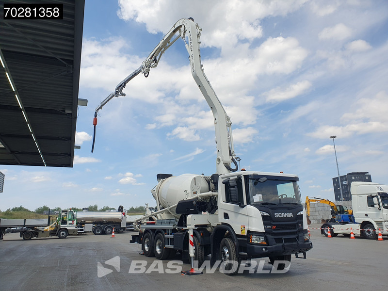 Scania P450 8X4 NEW PUMI CIFA Magnum MK25 7m3 mixer Big-Axle Euro 6 - Autočerpadlo: obrázek 5 Scania P450 8X4 NEW PUMI CIFA Magnum MK25 7m3 mixer Big-Axle Euro 6 - Autočerpadlo: obrázek 5