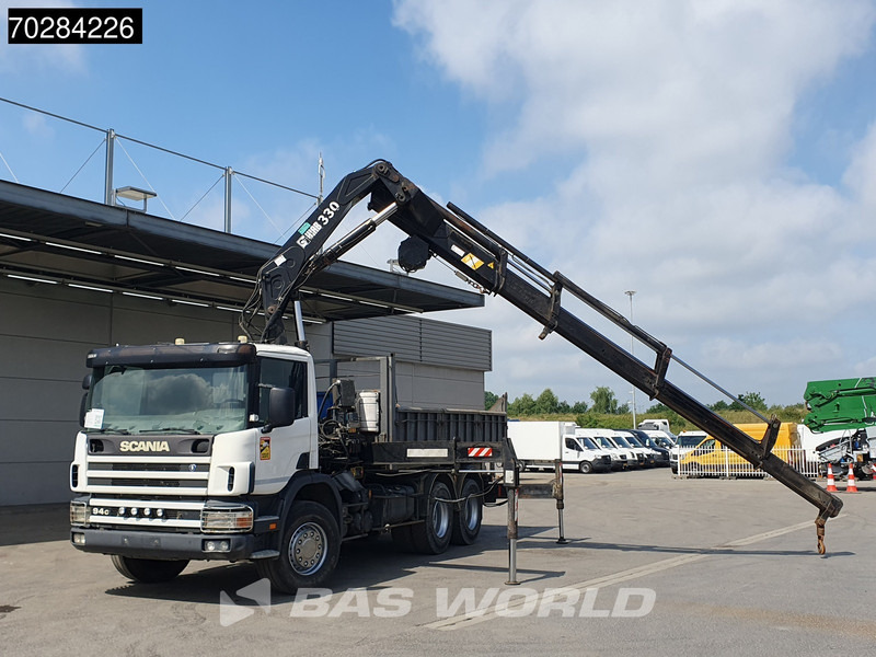 Scania P94 6X4 Hiab 330-4 Kran Crane 9m3 tipper Manual Steelsuspension Euro 3 - Sklápěč, Auto s hydraulickou rukou: obrázek 5 Scania P94 6X4 Hiab 330-4 Kran Crane 9m3 tipper Manual Steelsuspension Euro 3 - Sklápěč, Auto s hydraulickou rukou: obrázek 5