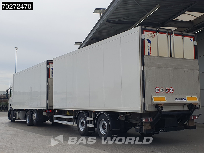 Scania R410 6X2 Carrier Supra 1250 Multi temp Retarder Ladebordwand Liftachse Euro 6 - Chladírenský nákladní automobil: obrázek 2 Scania R410 6X2 Carrier Supra 1250 Multi temp Retarder Ladebordwand Liftachse Euro 6 - Chladírenský nákladní automobil: obrázek 2