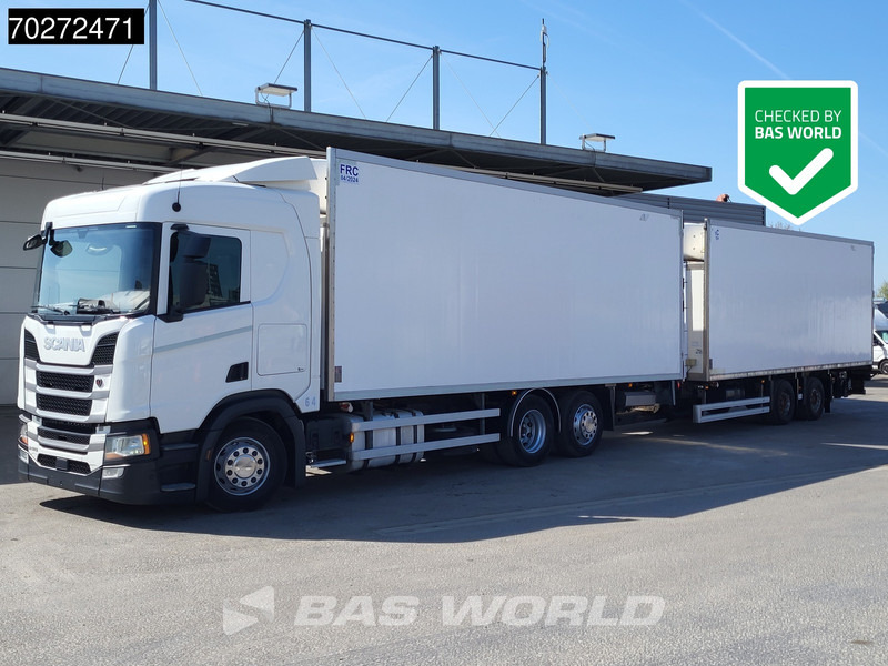 Scania R410 6X2 Lamberet Carrier Supra 1250 Mt Retarder Ladebordwand ACC Euro 6 - Chladírenský nákladní automobil: obrázek 1 Scania R410 6X2 Lamberet Carrier Supra 1250 Mt Retarder Ladebordwand ACC Euro 6 - Chladírenský nákladní automobil: obrázek 1