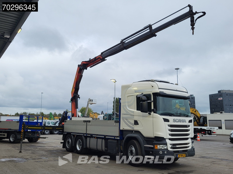 Scania R410 R 6X2 NL-Truck Palfinger PK22002-EH Crane Kran Lift+Steering-Axle Euro 6 - Nákladní automobil valníkový/ Plošinový, Auto s hydraulickou rukou: obrázek 3 Scania R410 R 6X2 NL-Truck Palfinger PK22002-EH Crane Kran Lift+Steering-Axle Euro 6 - Nákladní automobil valníkový/ Plošinový, Auto s hydraulickou rukou: obrázek 3