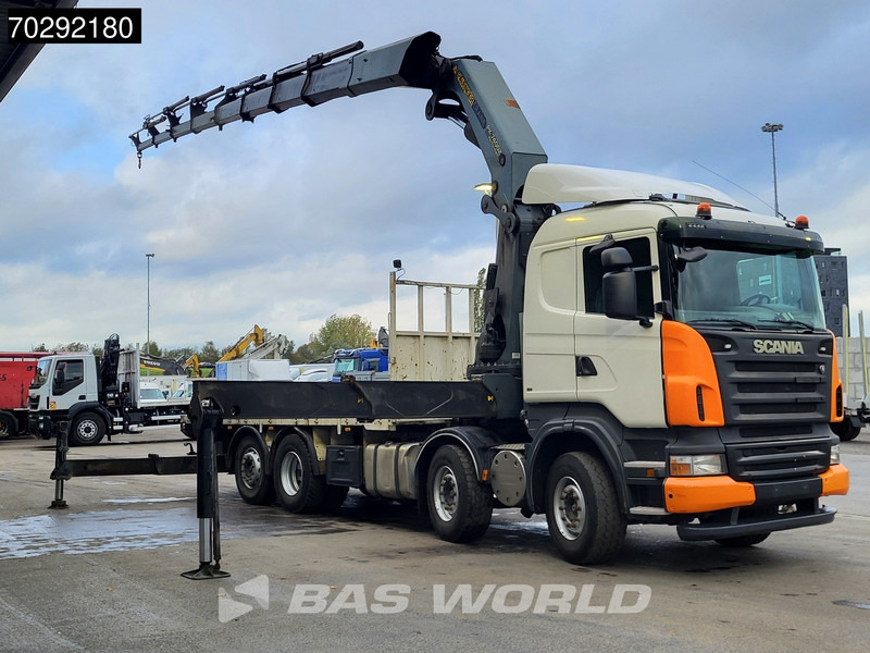 Scania R420 8X2 Palfinger PK74002 Kran Crane Retarder Lift-Steering Axle Euro 4 - Nákladní automobil valníkový/ Plošinový, Auto s hydraulickou rukou: obrázek 3 Scania R420 8X2 Palfinger PK74002 Kran Crane Retarder Lift-Steering Axle Euro 4 - Nákladní automobil valníkový/ Plošinový, Auto s hydraulickou rukou: obrázek 3