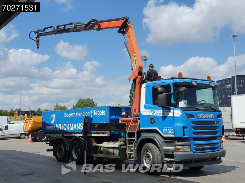 Scania R440 6X2 Palfinger PK16001 Crane Kran Lift+Lenkachse Euro 5 - Nákladní automobil valníkový/ Plošinový, Auto s hydraulickou rukou: obrázek 3 Scania R440 6X2 Palfinger PK16001 Crane Kran Lift+Lenkachse Euro 5 - Nákladní automobil valníkový/ Plošinový, Auto s hydraulickou rukou: obrázek 3