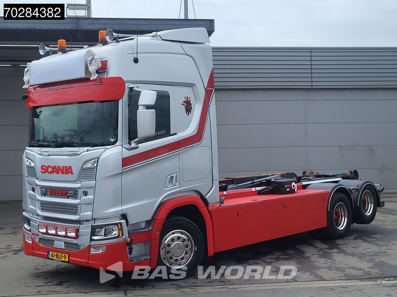 Scania R450 R 6X2 NL-Truck 26t Haak Retarder Liftas Navi Euro 6 - Hákový nosič kontejnerů: obrázek 3 Scania R450 R 6X2 NL-Truck 26t Haak Retarder Liftas Navi Euro 6 - Hákový nosič kontejnerů: obrázek 3