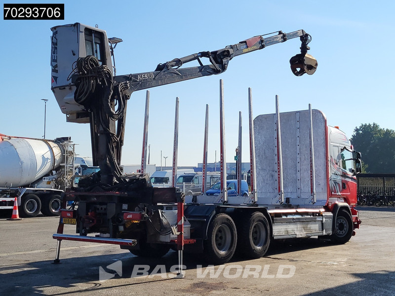 Scania R450 R 6X4 NL-Truck Kesla 2110T Crane Kran Holztransport Manual ACC Xenon Euro 6 - Lesovůz, Auto s hydraulickou rukou: obrázek 5 Scania R450 R 6X4 NL-Truck Kesla 2110T Crane Kran Holztransport Manual ACC Xenon Euro 6 - Lesovůz, Auto s hydraulickou rukou: obrázek 5
