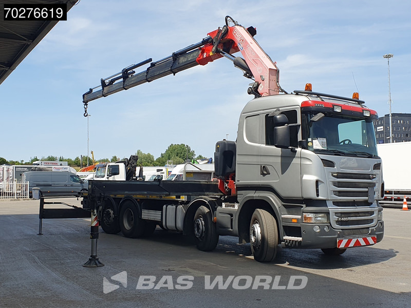 Scania R480 8X2 FASSI F660AXP.25 Manual Retarder Lift+Lenkachse Euro 5 - Nákladní automobil valníkový/ Plošinový, Auto s hydraulickou rukou: obrázek 2 Scania R480 8X2 FASSI F660AXP.25 Manual Retarder Lift+Lenkachse Euro 5 - Nákladní automobil valníkový/ Plošinový, Auto s hydraulickou rukou: obrázek 2