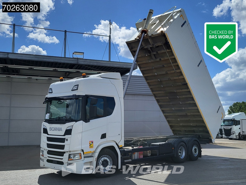 Scania R500 6X2 39m3 Alu kipper Retarder Full air suspension Liftachse Navi Euro 6 - Sklápěč: obrázek 1 Scania R500 6X2 39m3 Alu kipper Retarder Full air suspension Liftachse Navi Euro 6 - Sklápěč: obrázek 1