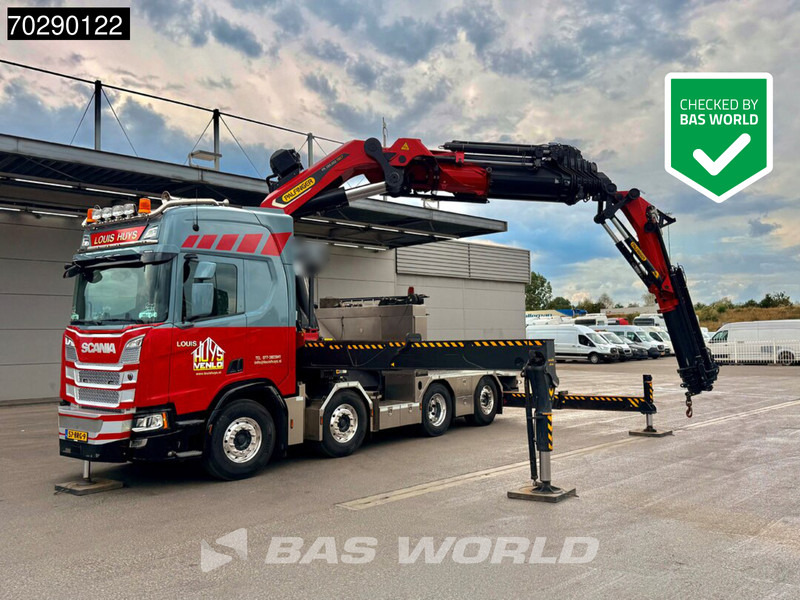 Scania R500 8X2 NL-Truck Palfinger PK165002 TEC 7 Crane Winch Fly-Jib Retarder Lift+steering - Nákladní automobil valníkový/ Plošinový, Auto s hydraulickou rukou: obrázek 1 Scania R500 8X2 NL-Truck Palfinger PK165002 TEC 7 Crane Winch Fly-Jib Retarder Lift+steering - Nákladní automobil valníkový/ Plošinový, Auto s hydraulickou rukou: obrázek 1