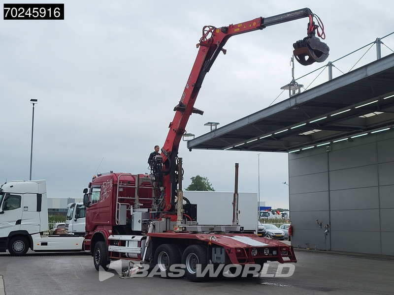 Scania R580 6X4 3-Pedals Jonsered J28505 83 Crane Kran Steel-suspension Retarder Euro 6 - Lesovůz, Auto s hydraulickou rukou: obrázek 2 Scania R580 6X4 3-Pedals Jonsered J28505 83 Crane Kran Steel-suspension Retarder Euro 6 - Lesovůz, Auto s hydraulickou rukou: obrázek 2