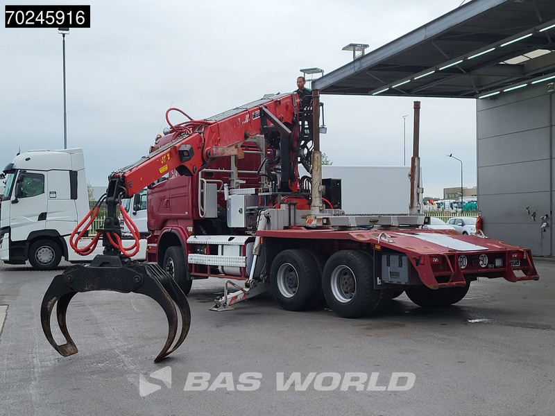 Scania R580 6X4 3-Pedals Jonsered J28505 83 Crane Kran Steel-suspension Retarder Euro 6 - Lesovůz, Auto s hydraulickou rukou: obrázek 3 Scania R580 6X4 3-Pedals Jonsered J28505 83 Crane Kran Steel-suspension Retarder Euro 6 - Lesovůz, Auto s hydraulickou rukou: obrázek 3