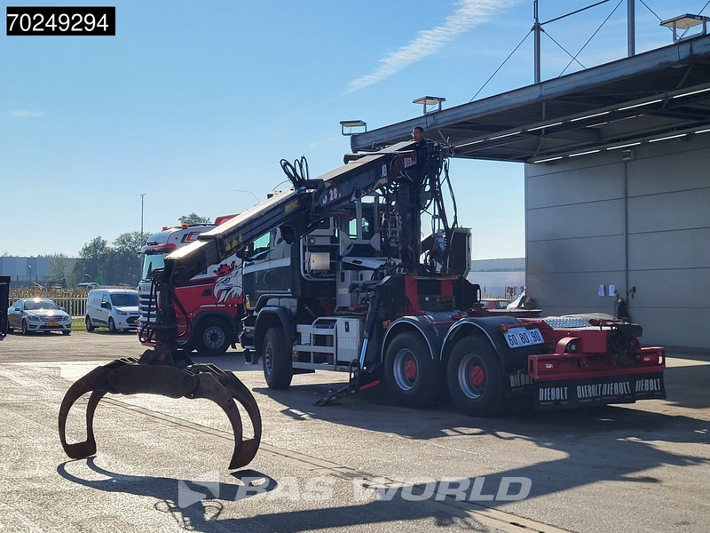 Scania R580 6X4 Holz Kran Diebolt D28 Full-Steel - Lesovůz, Auto s hydraulickou rukou: obrázek 5 Scania R580 6X4 Holz Kran Diebolt D28 Full-Steel - Lesovůz, Auto s hydraulickou rukou: obrázek 5