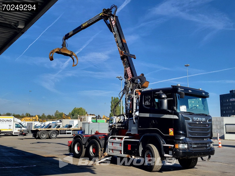 Scania R580 6X4 Holz Kran Diebolt D28 Full-Steel - Lesovůz, Auto s hydraulickou rukou: obrázek 3 Scania R580 6X4 Holz Kran Diebolt D28 Full-Steel - Lesovůz, Auto s hydraulickou rukou: obrázek 3