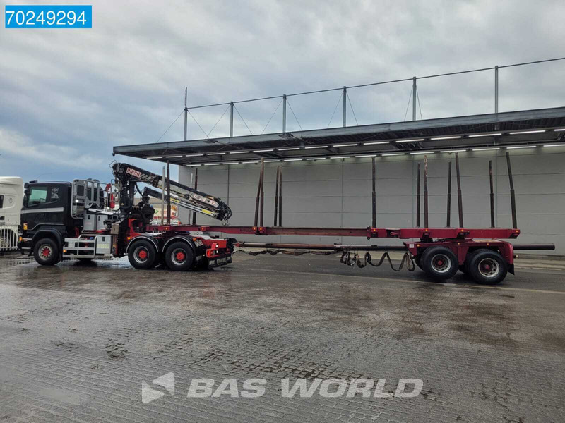 Scania R580 6X4 Holz Kran Diebolt D28 Full-Steell Extentable Trailer - Lesovůz, Auto s hydraulickou rukou: obrázek 3 Scania R580 6X4 Holz Kran Diebolt D28 Full-Steell Extentable Trailer - Lesovůz, Auto s hydraulickou rukou: obrázek 3