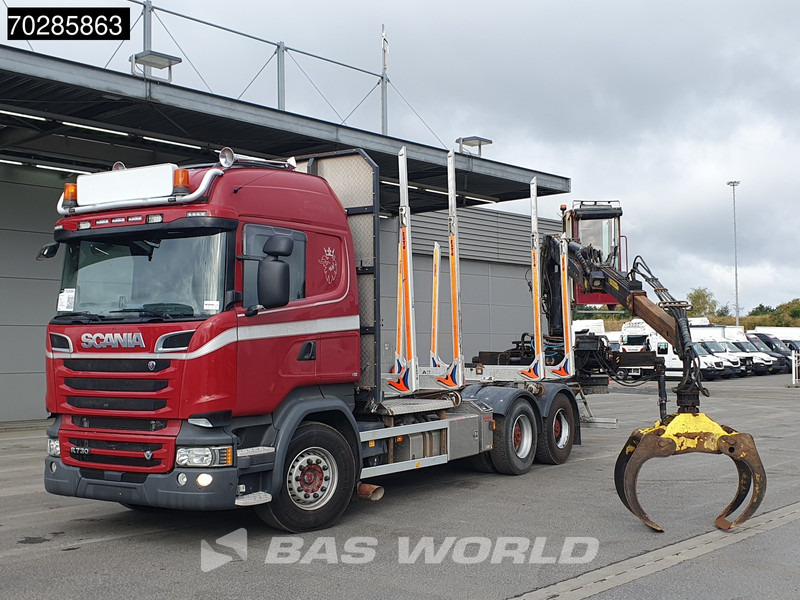 Scania R730 R 6X4 HIAB F108S 79 Crane Retarder Xenon BigAxle Loglift Automatic ACC Euro 6 - Lesovůz, Auto s hydraulickou rukou: obrázek 5 Scania R730 R 6X4 HIAB F108S 79 Crane Retarder Xenon BigAxle Loglift Automatic ACC Euro 6 - Lesovůz, Auto s hydraulickou rukou: obrázek 5