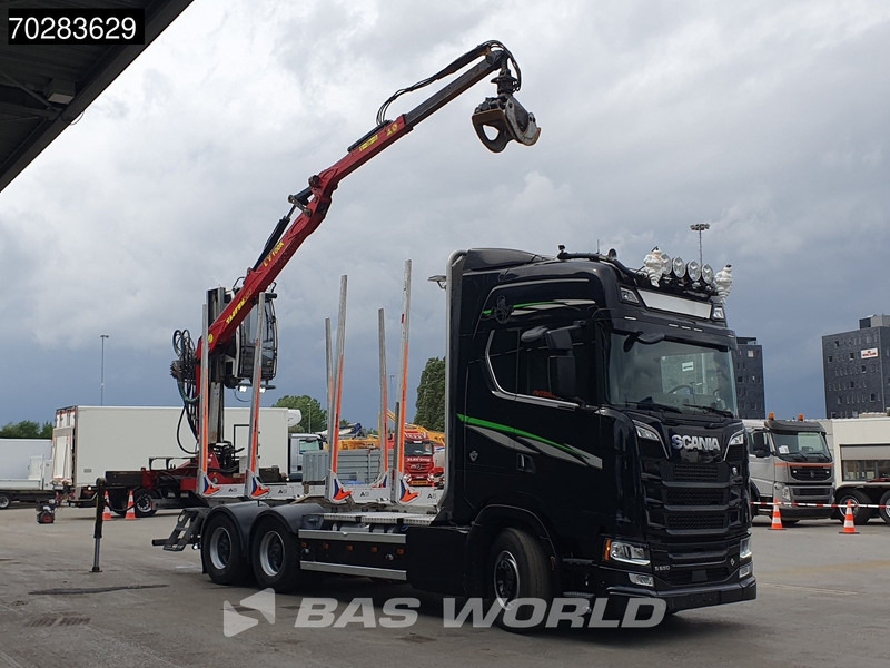 Scania S650 S 6X4 Tajfun LIV100K Kran Holztransport Retarder 3-Pedals Euro 6 - Lesovůz, Auto s hydraulickou rukou: obrázek 3 Scania S650 S 6X4 Tajfun LIV100K Kran Holztransport Retarder 3-Pedals Euro 6 - Lesovůz, Auto s hydraulickou rukou: obrázek 3
