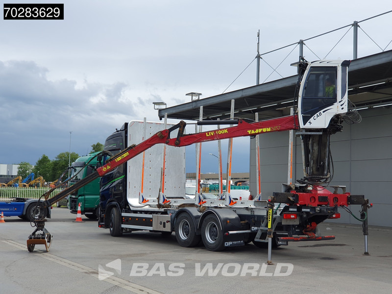 Scania S650 S 6X4 Tajfun LIV100K Kran Holztransport Retarder 3-Pedals Euro 6 - Lesovůz, Auto s hydraulickou rukou: obrázek 5 Scania S650 S 6X4 Tajfun LIV100K Kran Holztransport Retarder 3-Pedals Euro 6 - Lesovůz, Auto s hydraulickou rukou: obrázek 5