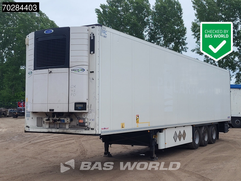 Schmitz Cargobull Carrier 1950MT 3 axles TUV 11/25 Doppelstock Doppelverdampfer Blumenbreit Palettenkasten - Chladírenský návěs: obrázek 1 Schmitz Cargobull Carrier 1950MT 3 axles TUV 11/25 Doppelstock Doppelverdampfer Blumenbreit Palettenkasten - Chladírenský návěs: obrázek 1