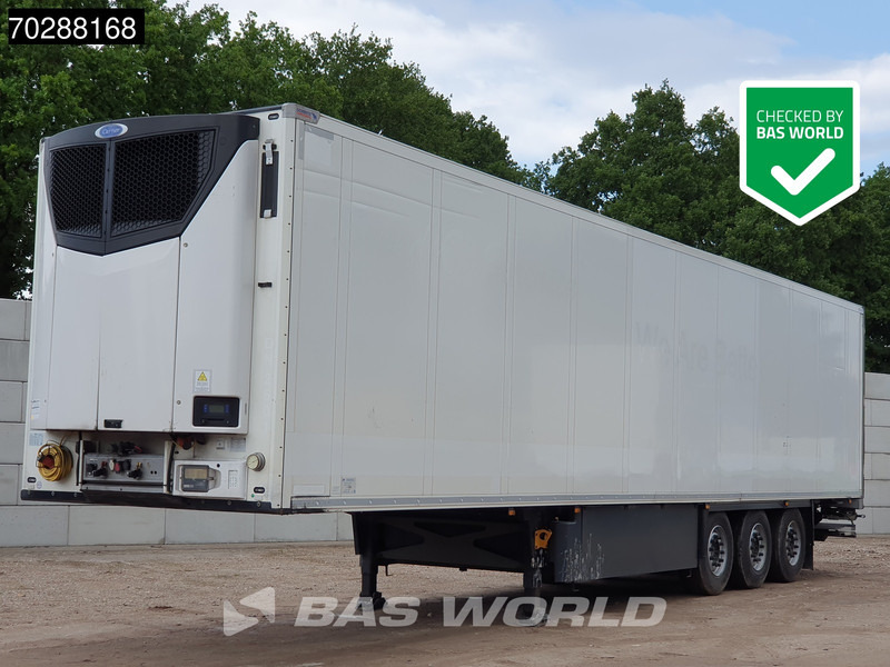 Schmitz Cargobull Carrier 3 axles Doppelverdampfer Tailgate Palettenkasten Blumenbreit LBW ATP-FRC 89m3 - Chladírenský návěs: obrázek 1 Schmitz Cargobull Carrier 3 axles Doppelverdampfer Tailgate Palettenkasten Blumenbreit LBW ATP-FRC 89m3 - Chladírenský návěs: obrázek 1